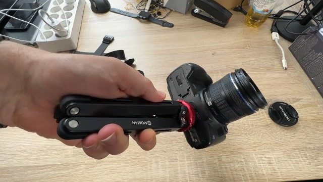 Amazon | Moman-ミニ三脚-卓上三脚 2段 高さ可変 80kg 耐荷重