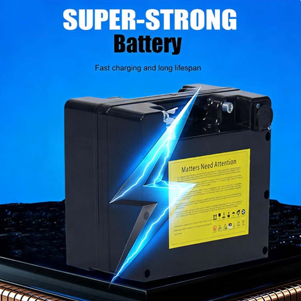 Silla de ruedas eléctrica plegable, portátil y ligera con barra de tracción: plegado rápido en 3 segundos, ruedas antideslizantes con amortiguación, capacidad de carga de 150 kg, diseño compacto para