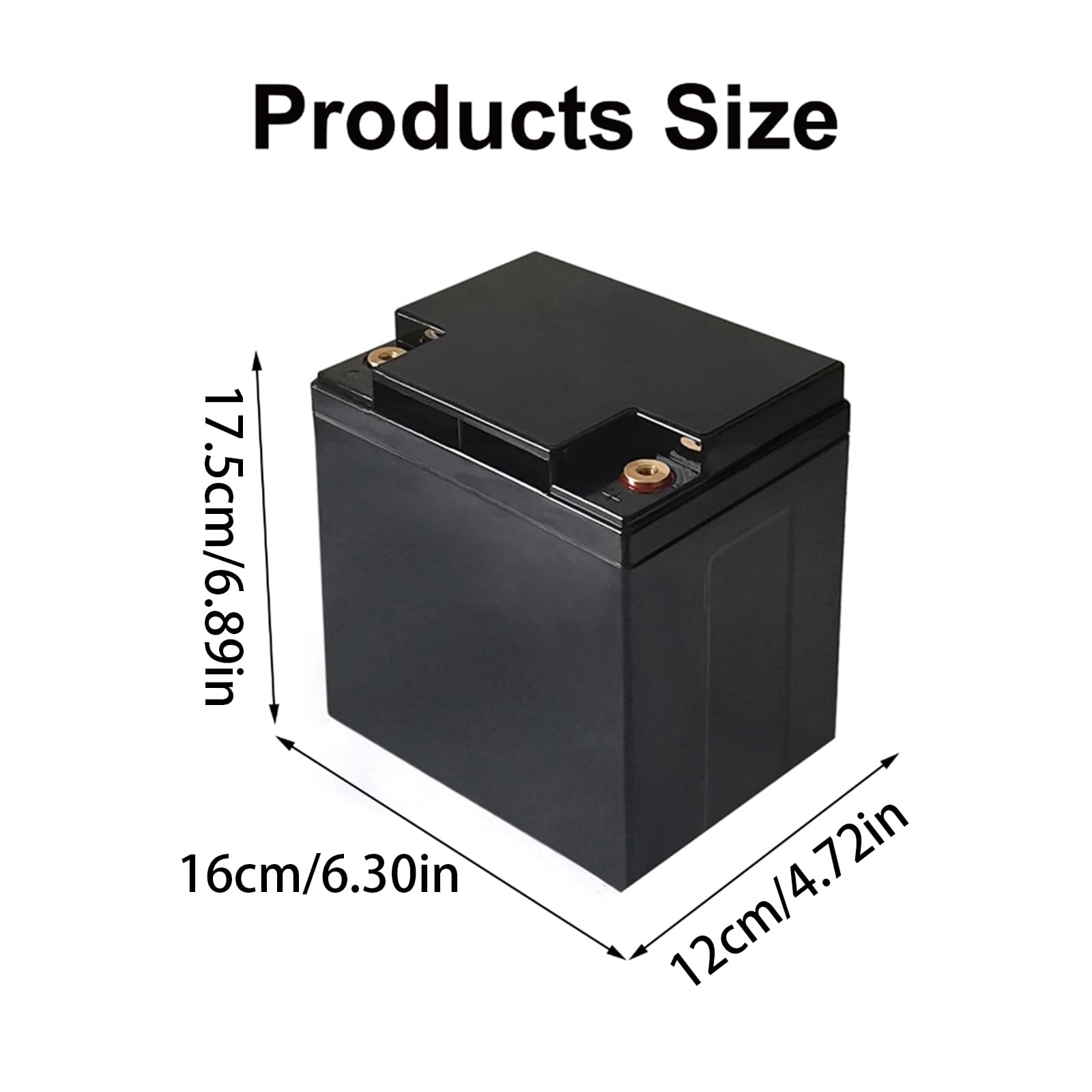 KAHDGSS Portable 12V 24Ah 18650 Storage Box from ABS with Water
