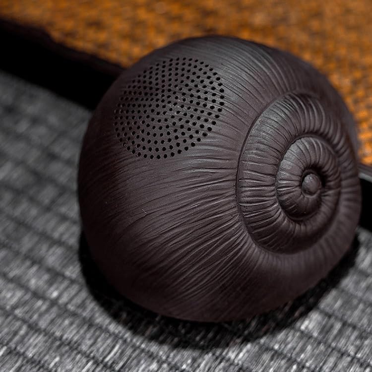 Animal de compagnie de thé escargot sable violet plateau décoration table - 6