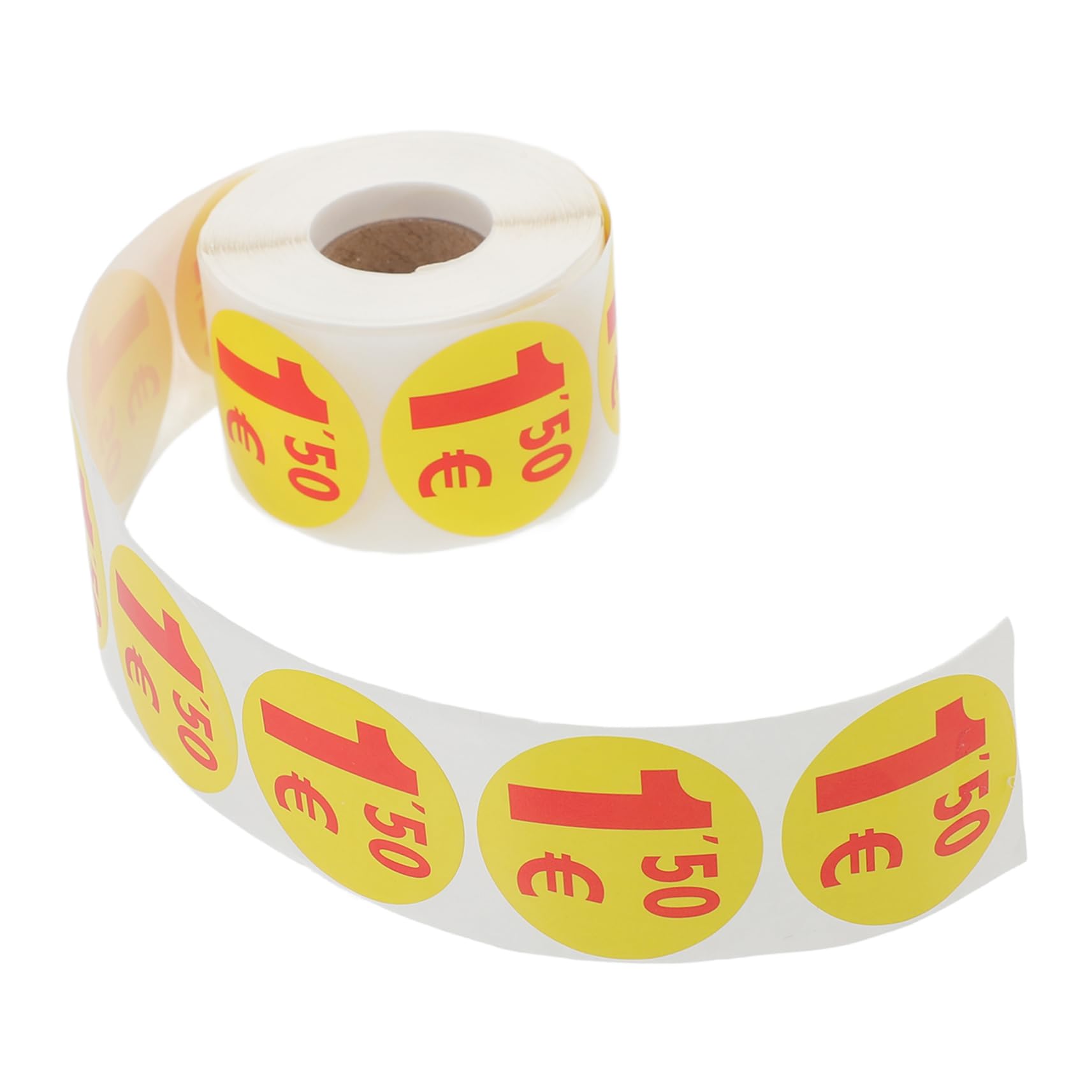 VILLCASE 5rotoli Etichette Adesive Per Prezzi Stickers Per Vendite e Supermercati Etichette Per Piccole Imprese e Mercatini