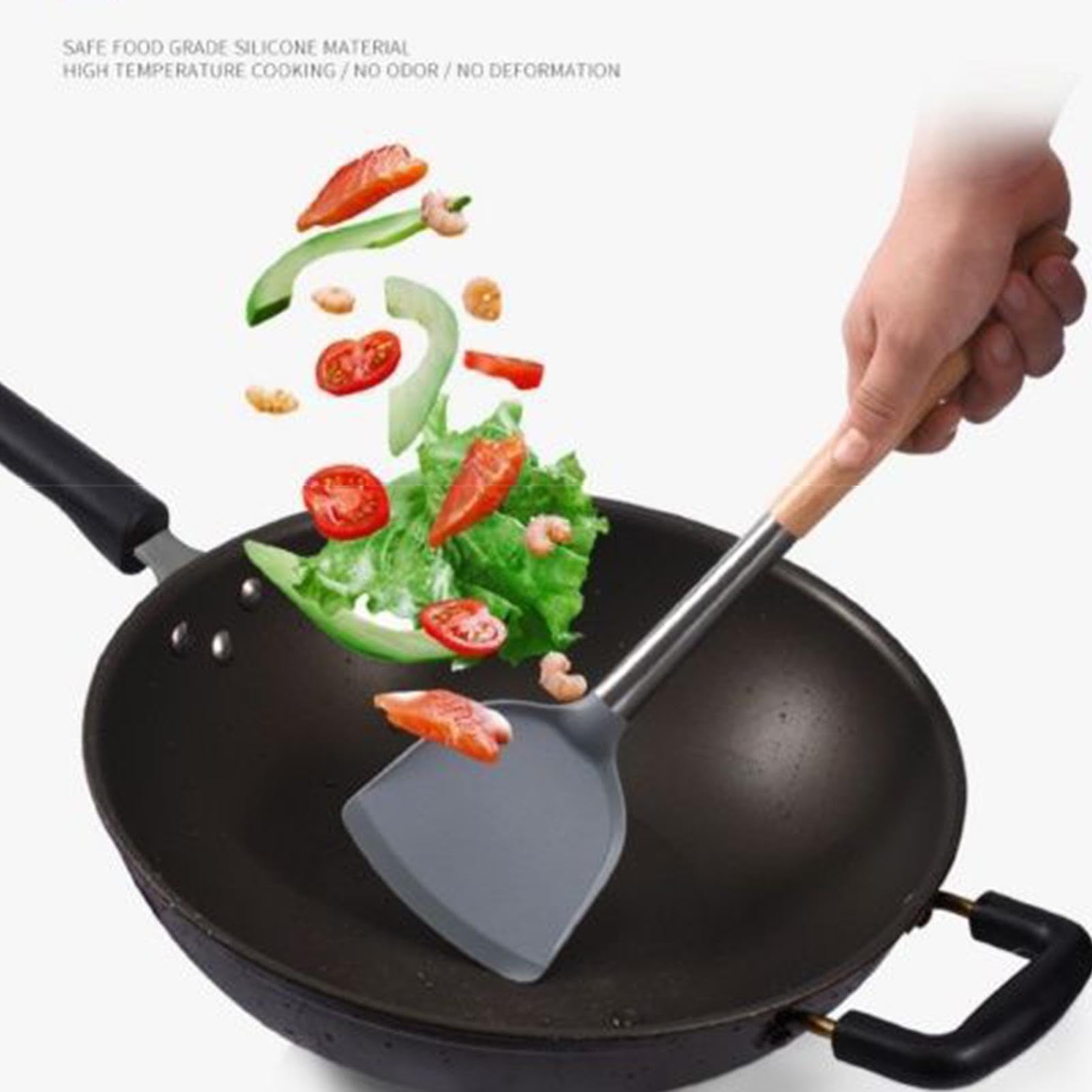 JeoPoom Spatole in Silicone, Spatola Cucina, Resistente al Calore
