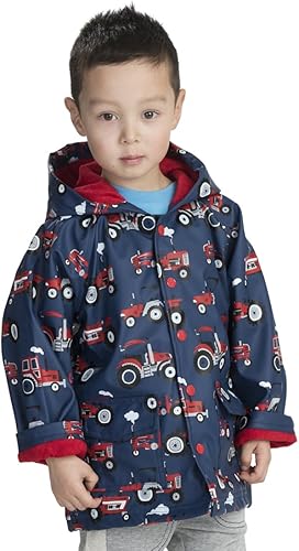 Vista 2 de Hatley Boys' Button-up Printed Rain Jacket