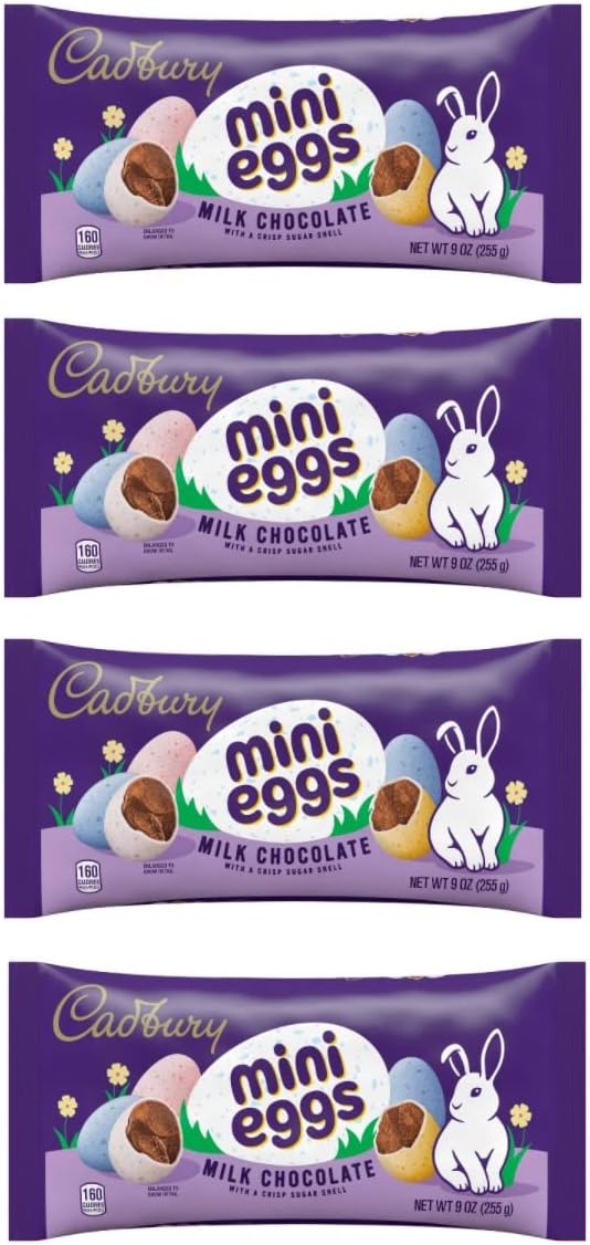 Easter Candy Coated Mini Milk Chocolate Eggs 36 Ounces