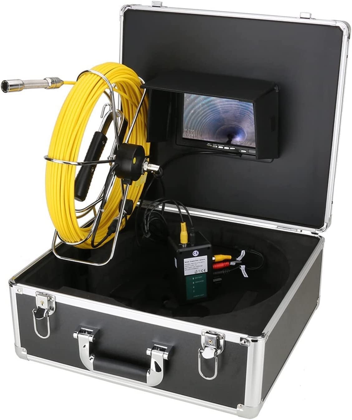 YNIYUJKL Inspection Cameras Inspection Camera 20M Pipe Inspection Video Camera 17Mm Drain Pipeline Industrial Endoscope Sewer Camera