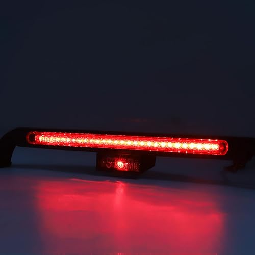 Miniatura 2 de Ygmylandbb Tercera luz de freno LED, tercera luz trasera de freno de montaje alto, barra de luz roja universal para remolque, para automóvil, SUV,