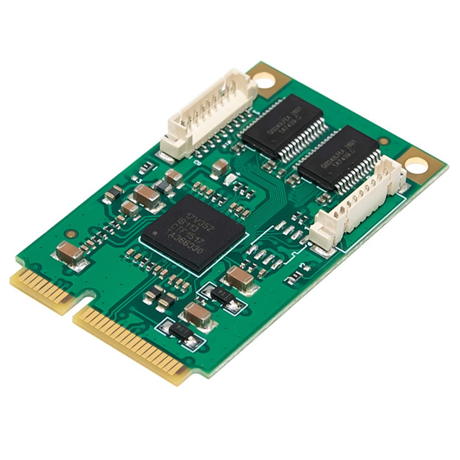 Scheda espansione Controller ST370 PCIE XR17V352 Ideale per l ' Editing Video e l ' analisi dei Dati Scheda espansione PCIe