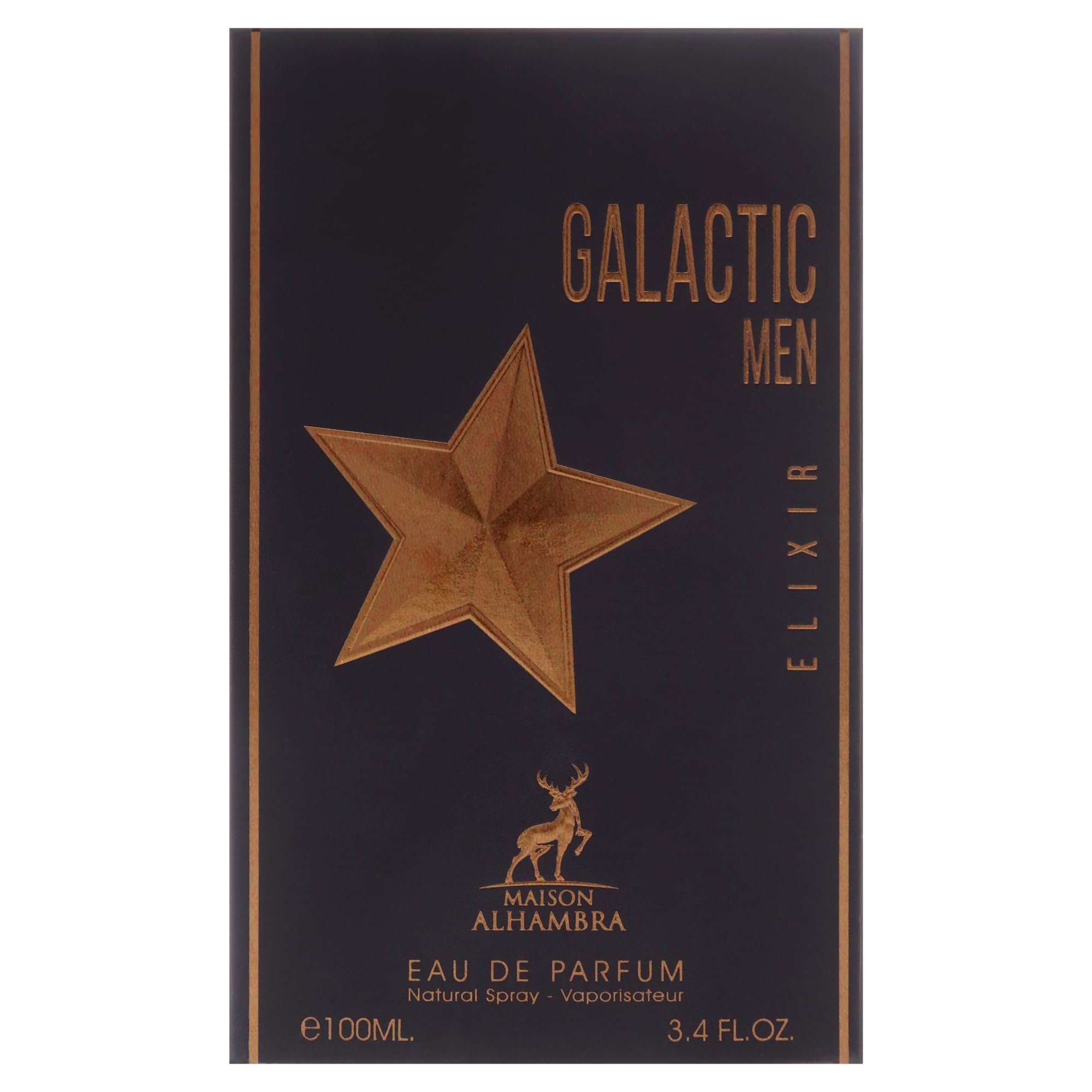 Galatic Elixir by Maison Alhambra for Men, 3.4 oz EDP Spray