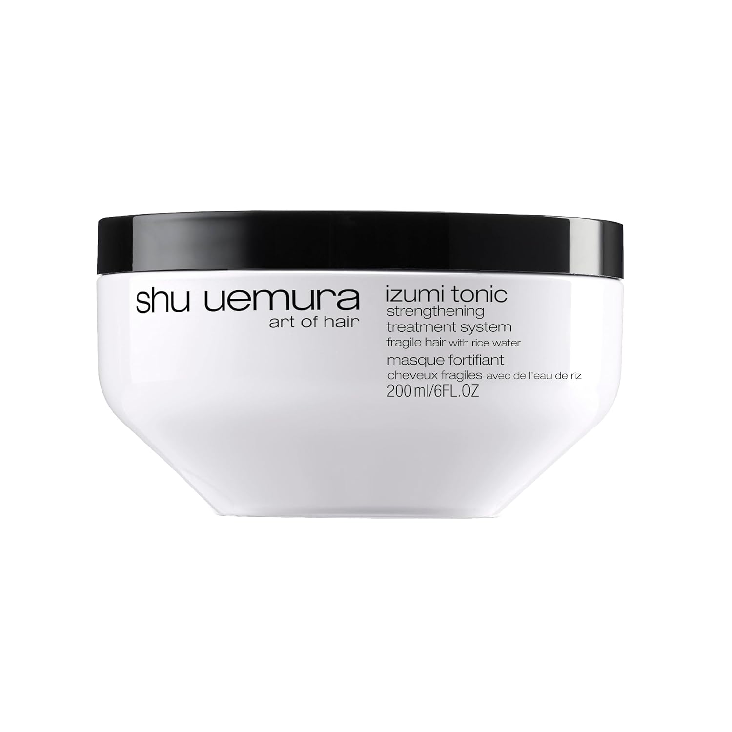Shu Uemura art of hair Izumi Tonic Strengthening & Thickening Rice Water Hair Mask, Nourishes and Repairs Damaged Strands, Smooths and Adds Shine, With Japanese Rice Water, 6 Fl Oz