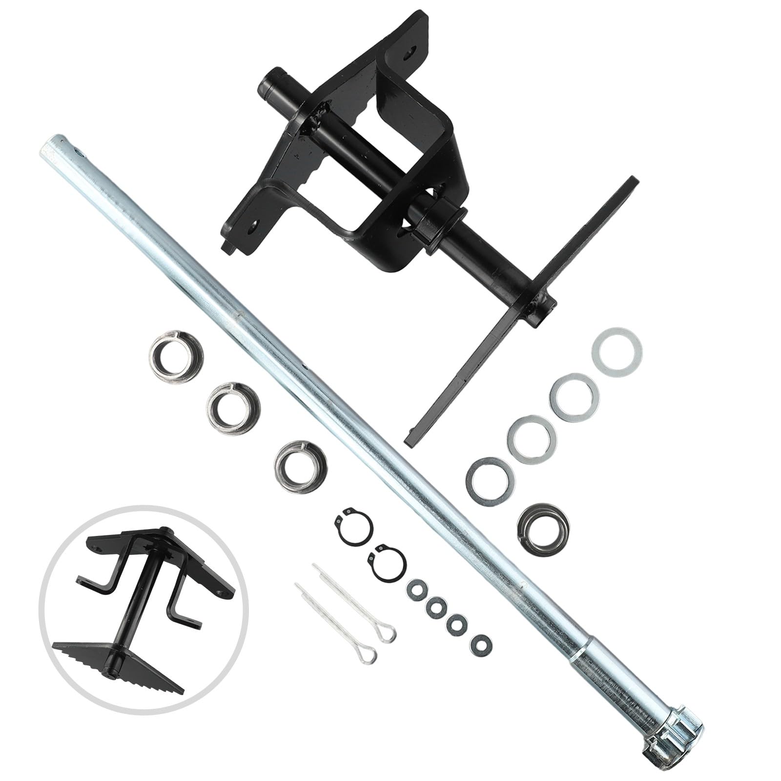 ZYNCUE Steering Sector Gear Wshaft Lt133 Lt150 Lt155 Lt160 Lt166 Lt170 Kit de herramientas eléctricas de jardín piezas de cortacésped