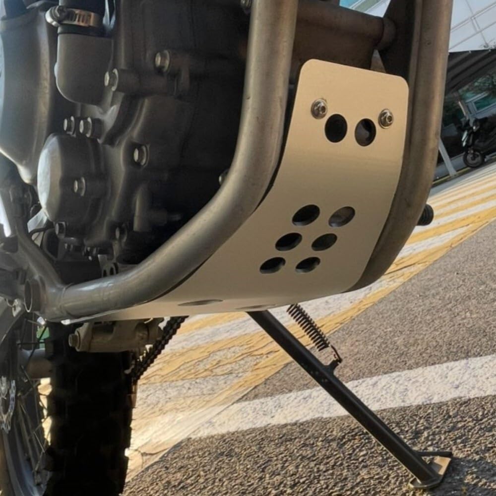 Osłona płyty podwozia Do CRF300L 2021 2022 2023 2024 2025 Osłona podwozia motocykla Skuteczna | Pod osłoną zabezpieczającą silnik Płyta podwozia Osłona silnika(Black)
