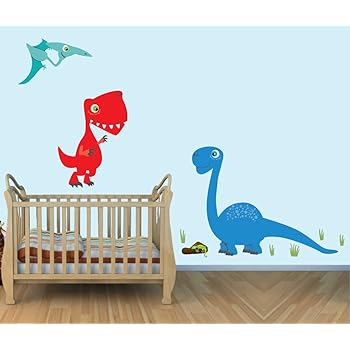 dinosaur wall decals for nursery