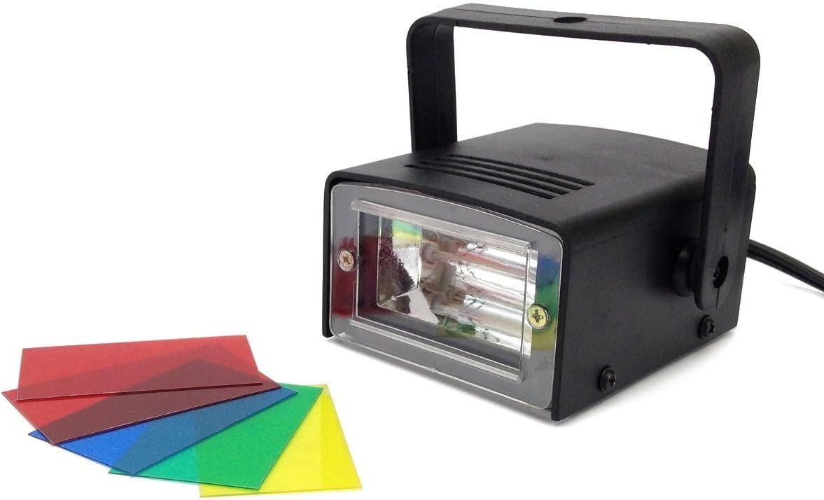 Halloween Fun/Haunted House STROBE LIGHT Flashing Stage Gear