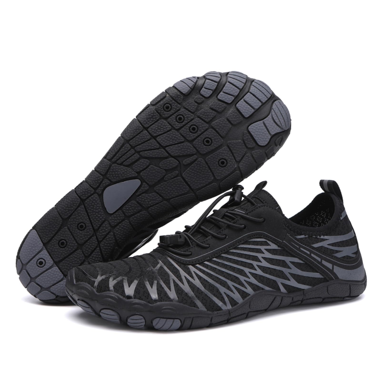 AONEGOLD Zapatos de Agua Hombre Mujer Escarpines Barefoot Zapatillas Verano Outdoor Secado Rápido Surf Calzado para Fitness Yoga Playa Transpirable Ligeras — view 57