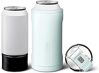 Vista 1 de BrüMate Hopsulator Trio - Enfriador de latas aislado 3 en 1 para latas de 12 o 16 onzas + vaso 100 % a prueba de fugas con tapa, aislado