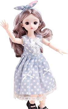 Amazon Co Jp Bjdドール 関節人形 ミニドール 1 6サイズ 23関節 ガールドール 洋服付き プリンセス人形 お嬢さん 白肌 人形 メイクチェンジ カスタマイズ カスタム練習用 子供おもちゃ ホビー Amazon Co Jp Bjdドール 関節人形 ミニドール 1 6サイズ 23関節 ガールドール 洋服付き プリンセス人形 お嬢さん 白肌 人形 メイクチェンジ カスタマイズ カスタム練習用 子供おもちゃ ホビー