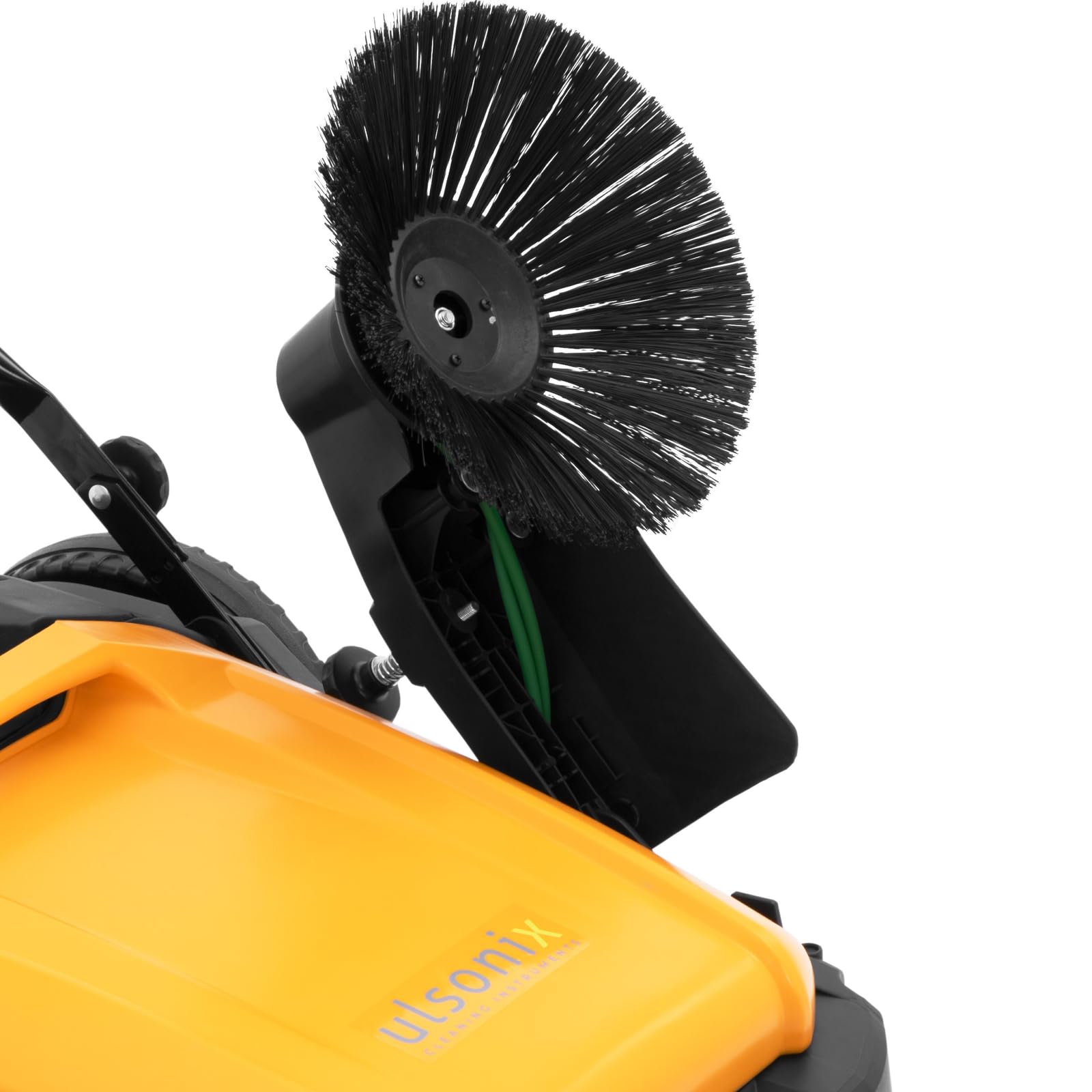 ULX-SWEEPER-LOD - Spazzatrice manuale con 2 scope laterali, 3700 m²/h, filtro antipolvere