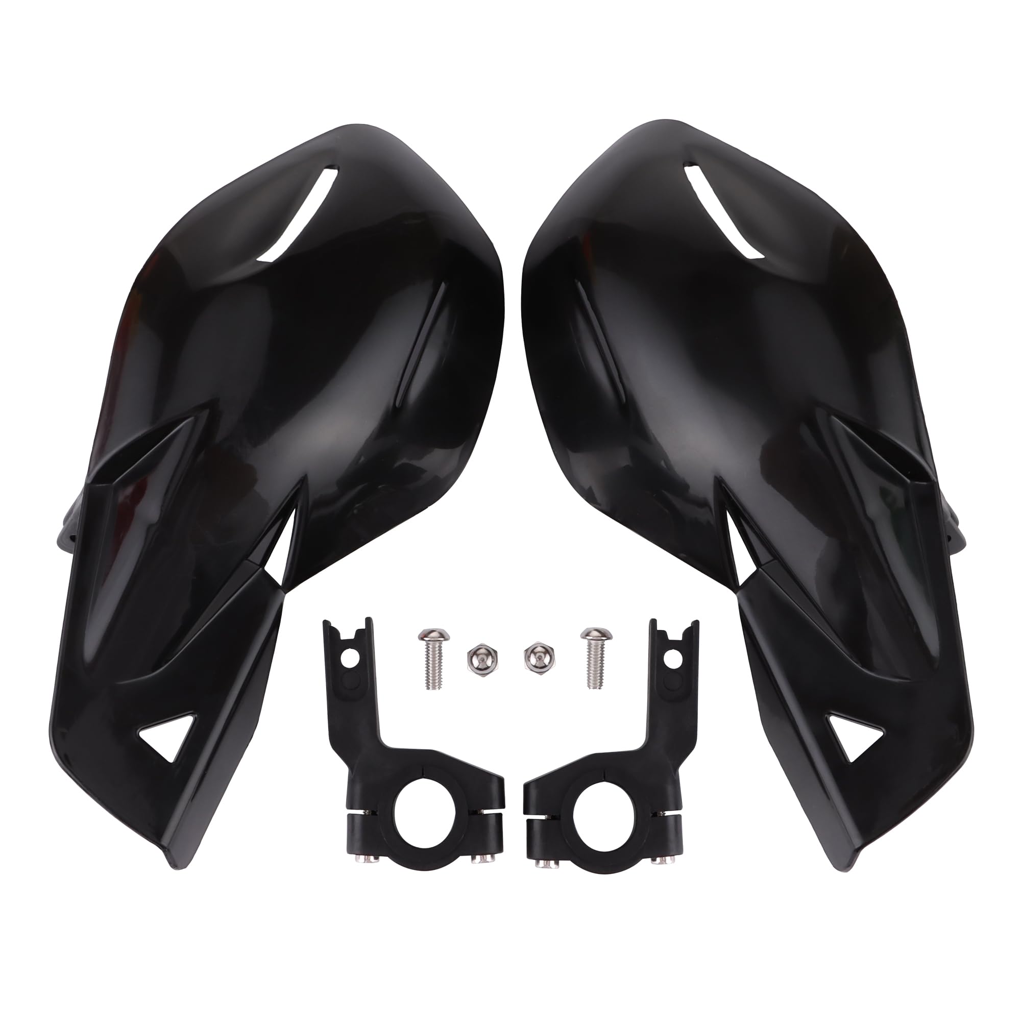 7/8" Handlebar Hand Brush Guards Protector Handguards Assy Replacement For Motocross Motorcycle Off-road Pit Dirt Bike ATV Black