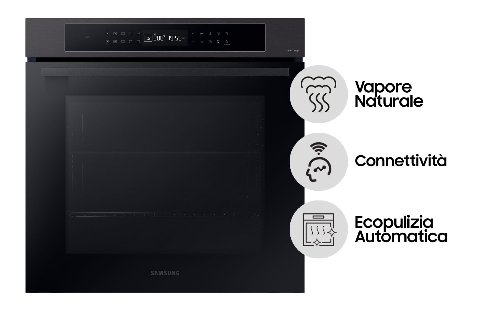 FORNO MULTI VAP 76L A+ WIFI NERO