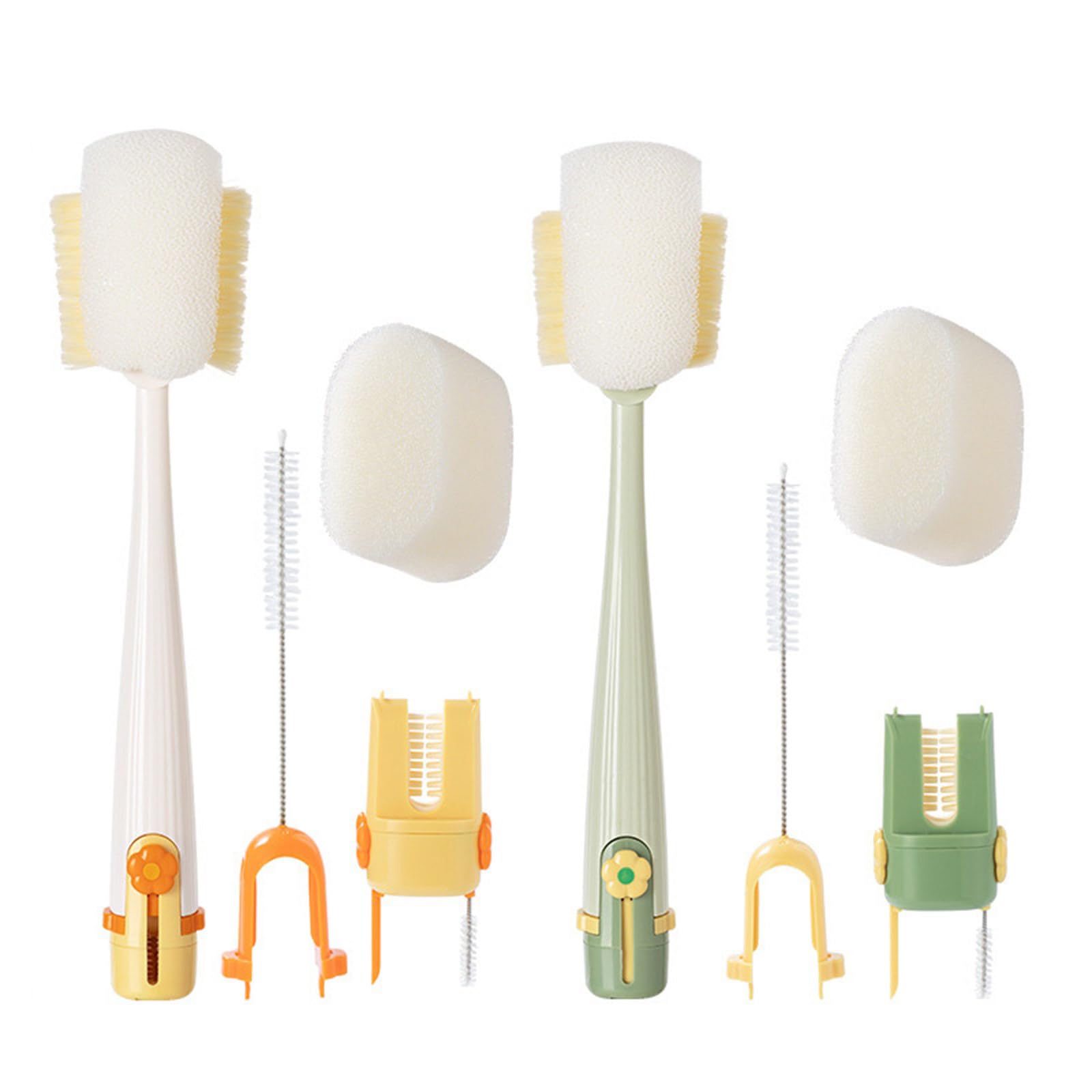 Premium Cup Cleaner Scrubber for Coffee Mugs Travel Flasks Dishwasher Safe Durability Nylon Bristles Kitchen Gadget Dishwashing Brush
