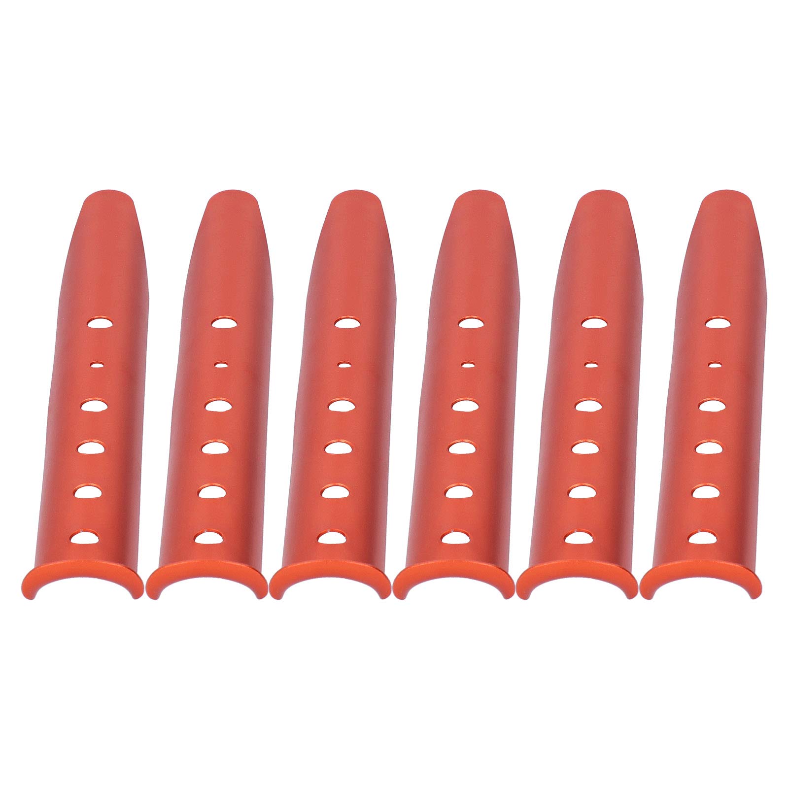 Yosoo Tent Stakes, Metal Stakes Tent Heavy Duty with 6pcs Aluminum Alloy for Camping