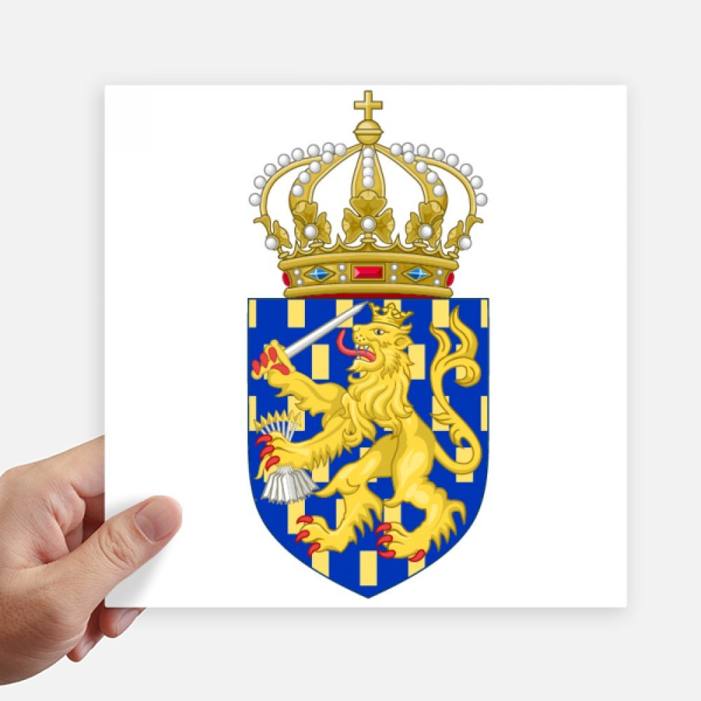 Stickers Pays-Bas 20cm pour décoration murale et pc portable 4pcs