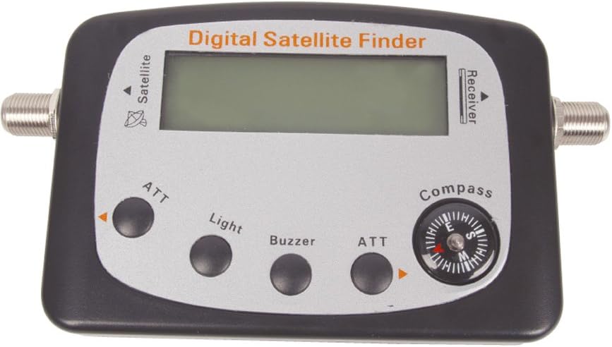 DIGITAL LCD SATELLITE DISH SATFINDER TV SIGNAL METER