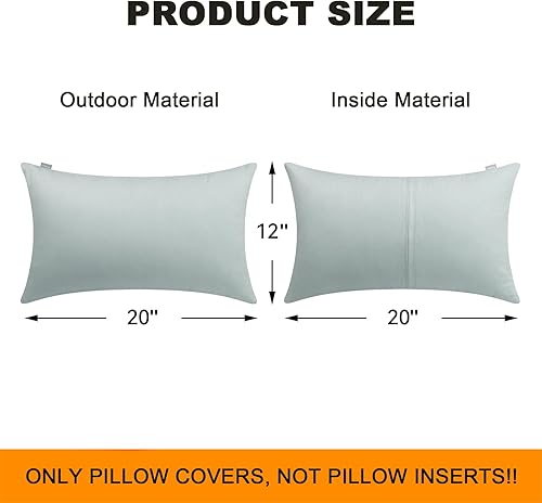 Vista 123 de Thmyo Paquete de 2 fundas de almohada cuadradas decorativas de algodón, fundas de almohada de sublimación en blanco, fundas de cojín blancas