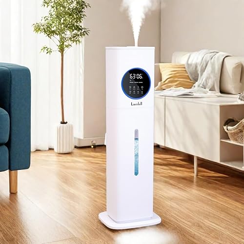 Miniatura 7 de Humidificador para habitación grande, humidificadores de 2.1 galón8 litros para dormitorio y hogar con difusor de aceite esencial, humidificadores