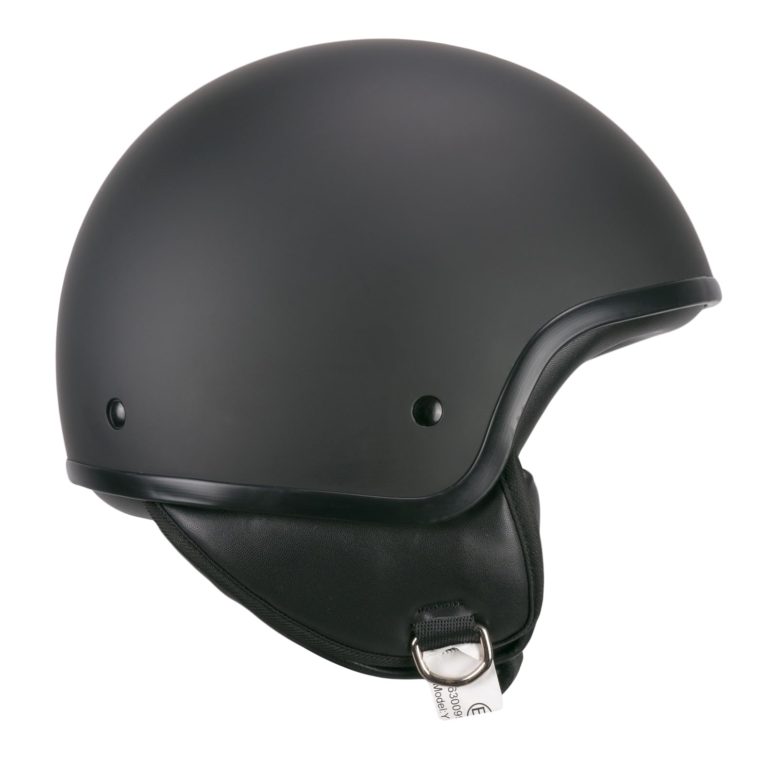 Unisex - Adult Smart Jet Helmet, Matte Black, XL (60 cm)