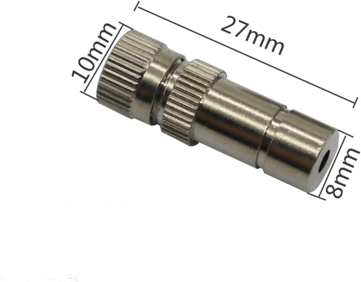 Amazon | ガーデニング水道システムツール 5~20bar低圧銅ミストノズル農業産業冷却8mmスライドロッククイックコネクトノズル30 PCS  (Color : 0.2 mm mist) | 散水ノズル 30 個 5~20Bar 低圧銅ミストノズル農業産業冷却 8mm スライドロッククイックコネクトノズル (Color : 0.5 m