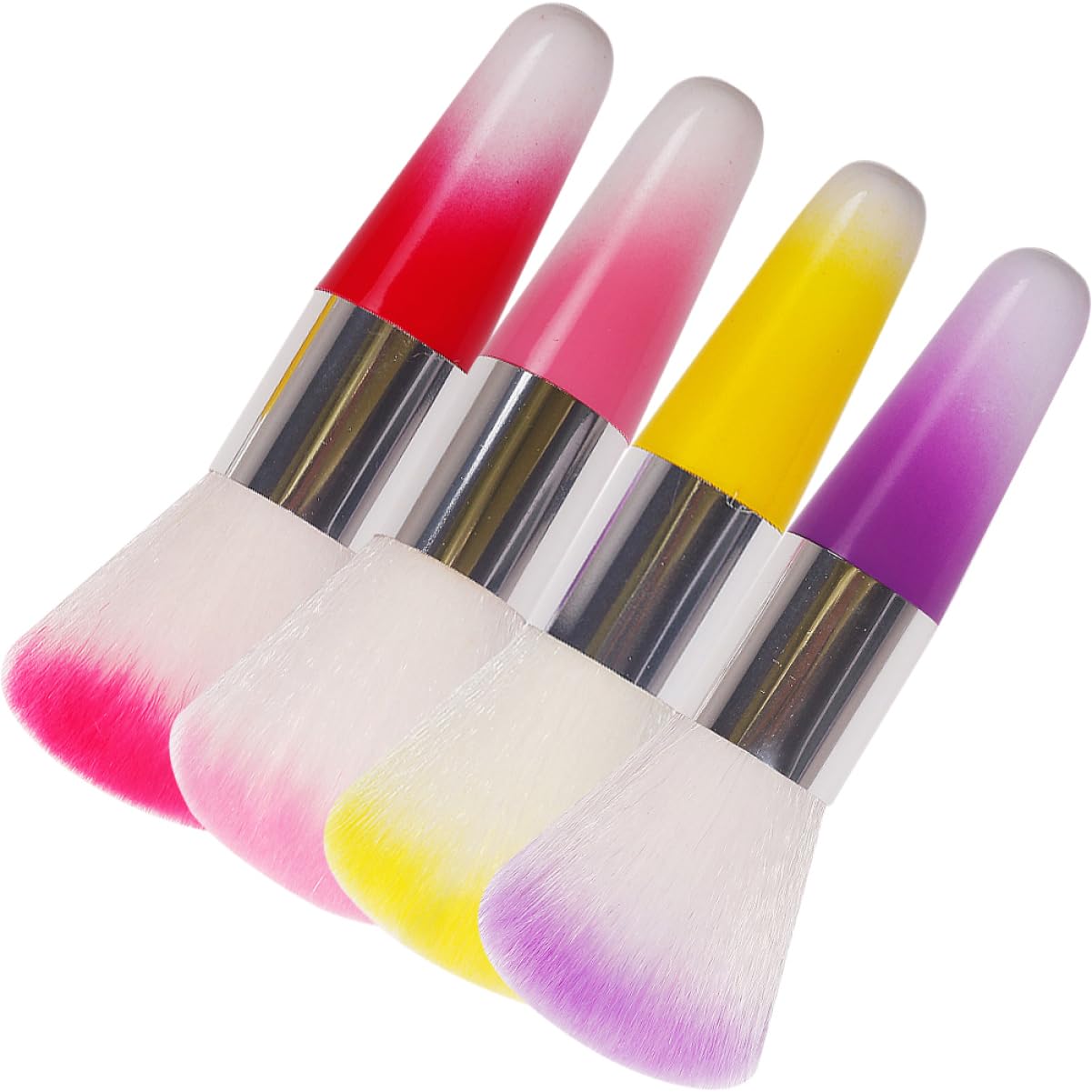 FOMIYES 20 Piezas Cepillo De Manicura Cepillo De Rubor Cepillos De Uñas Para Arte De Uñas Limpieza De Uñas Pincel Acrílico Base De Maquillaje El Plastico Herramientas De Belleza Ligero