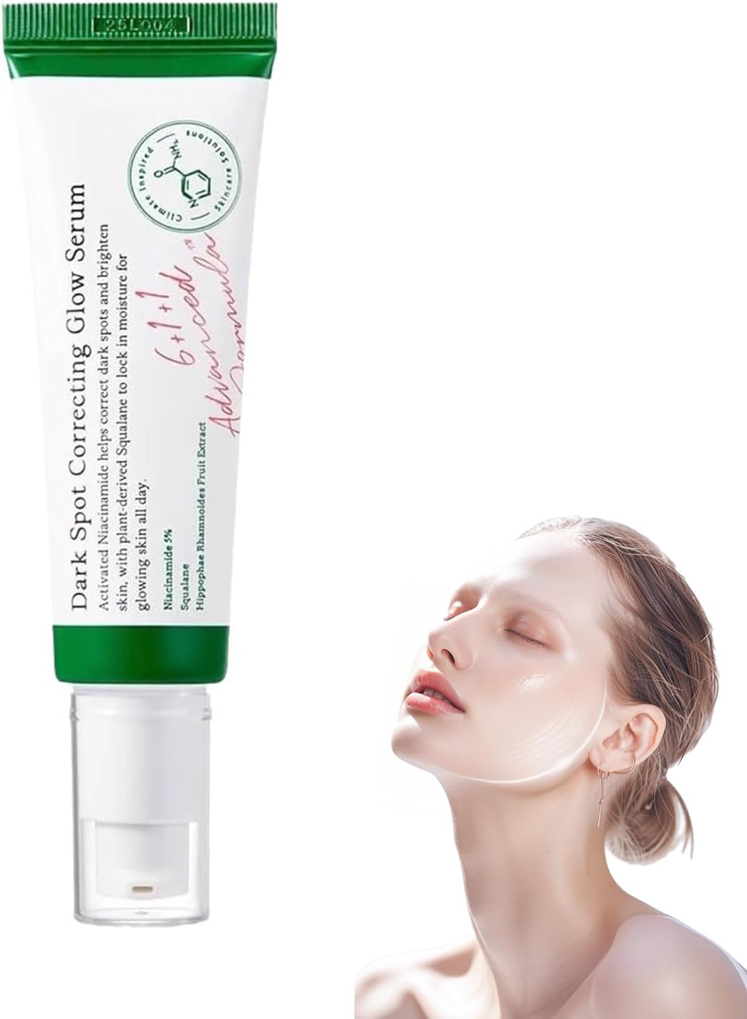 Fbxanrn Dark Spot Correcting Glow Serum,Skin Care Niacinamide Facial Serum,Moisturizing serum for Face & Body, Anti-dark Spots,Brighten Skin Tone,Suitable for all Skin Types,50ml