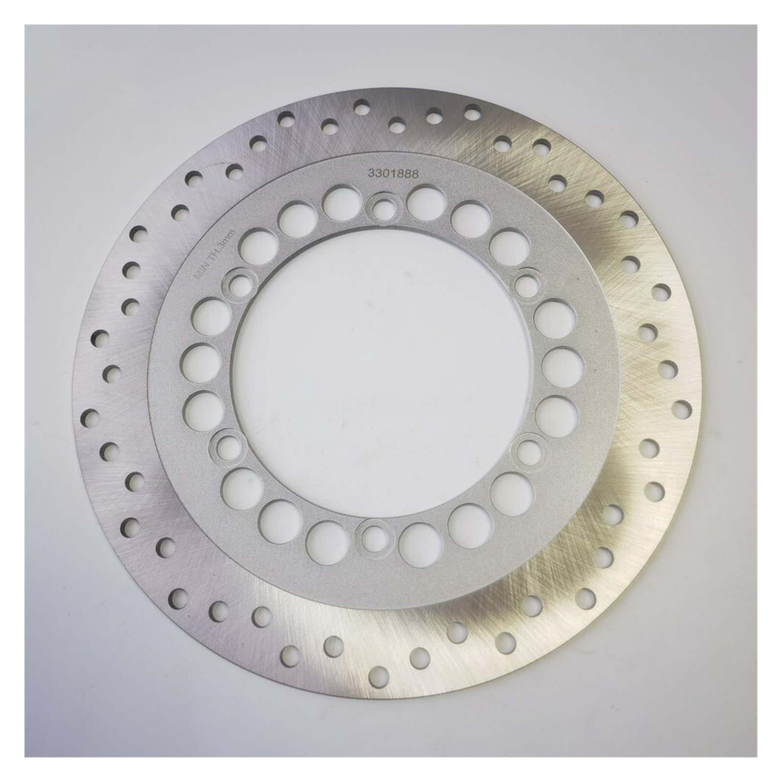 Disque Frein Moto Accessoires Moto Disque De Frein Avant Rotor Étrier Arrière Flottant pour Keeway Superlight 125, 150, 200 45033K3AP000#