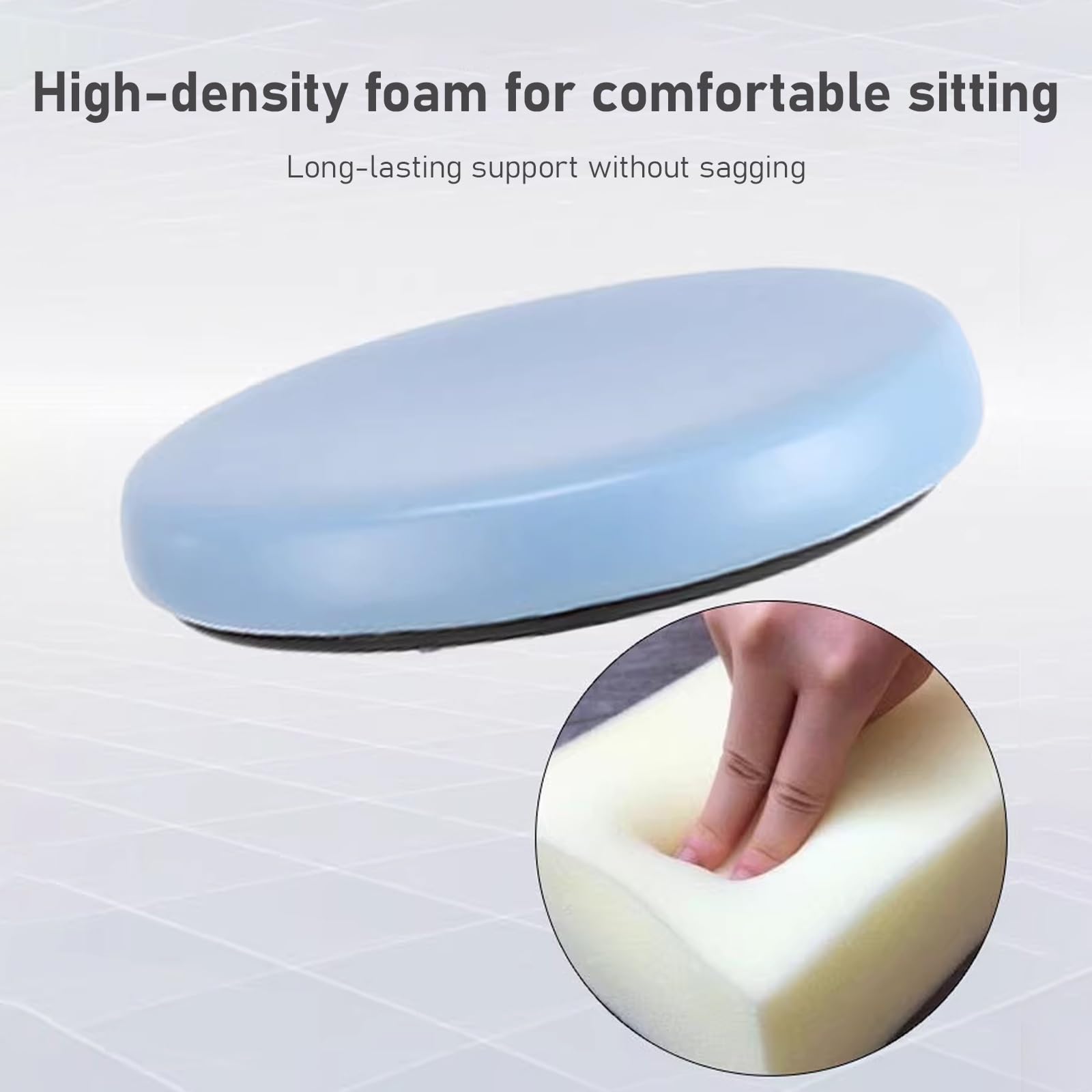 Taburete médico con ruedas, altura ajustable, cojín de piel sintética, multiusos, taburetes de oficina para salón, masaje, clínica, laboratorio, oficina