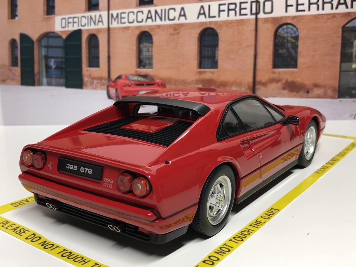 1/18 フェラーリ328GTB Amazon | KK scale 1/18 Ferrari 328 GTB 1985 レッド ダイキャスト製