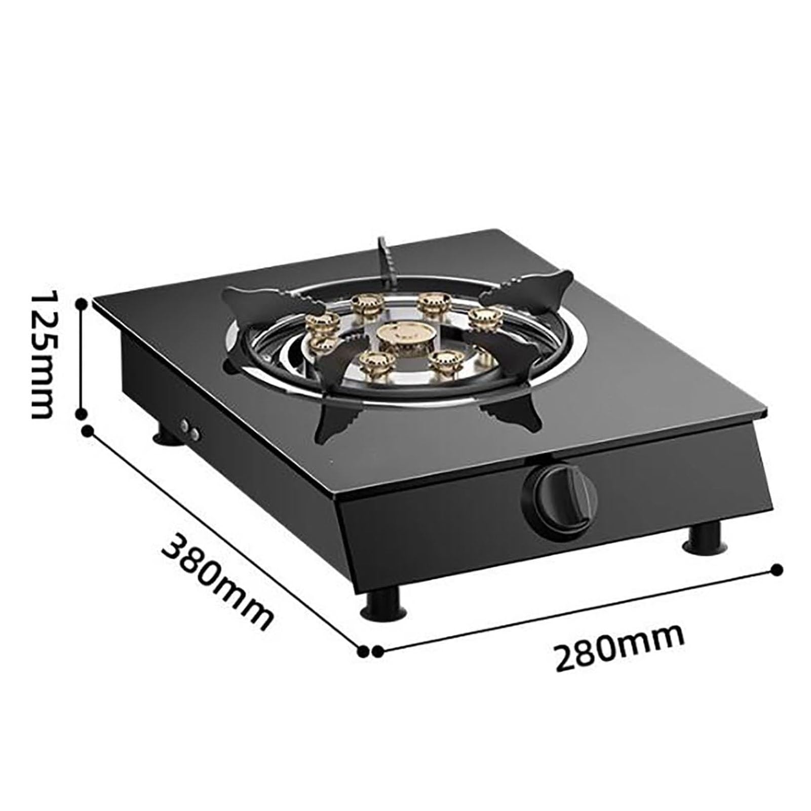 Amazon.com: Indoor Portable Gas Stove - Single Burner Gas Hob