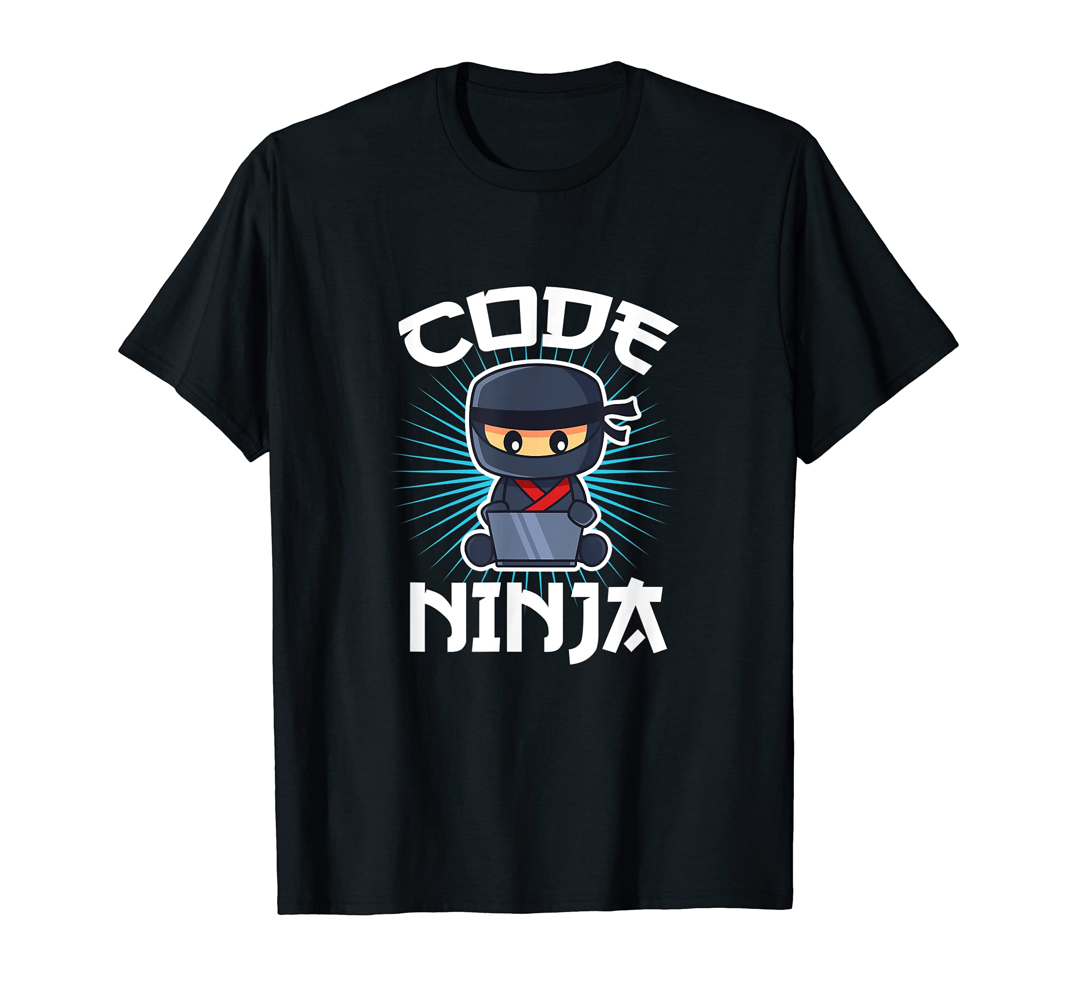 Funny Gifts for Computer ProgrammersCode Ninja Programmer Coder Computer Programming Coding T-ShirtOEKO-TEX STANDARD 100