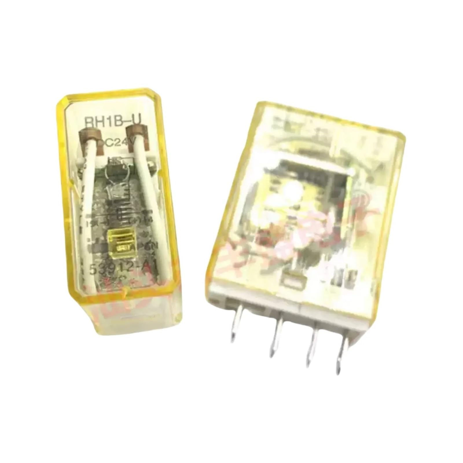 PKNVKZIDK 2PCS RH1B-U DC24V 24VDC 5PIN RELAY