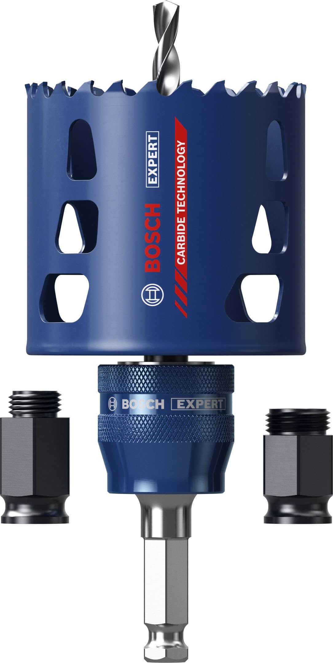 Bosch Expert Tough Material Holesaw Starter Kit 51Mm In Plastic Blue