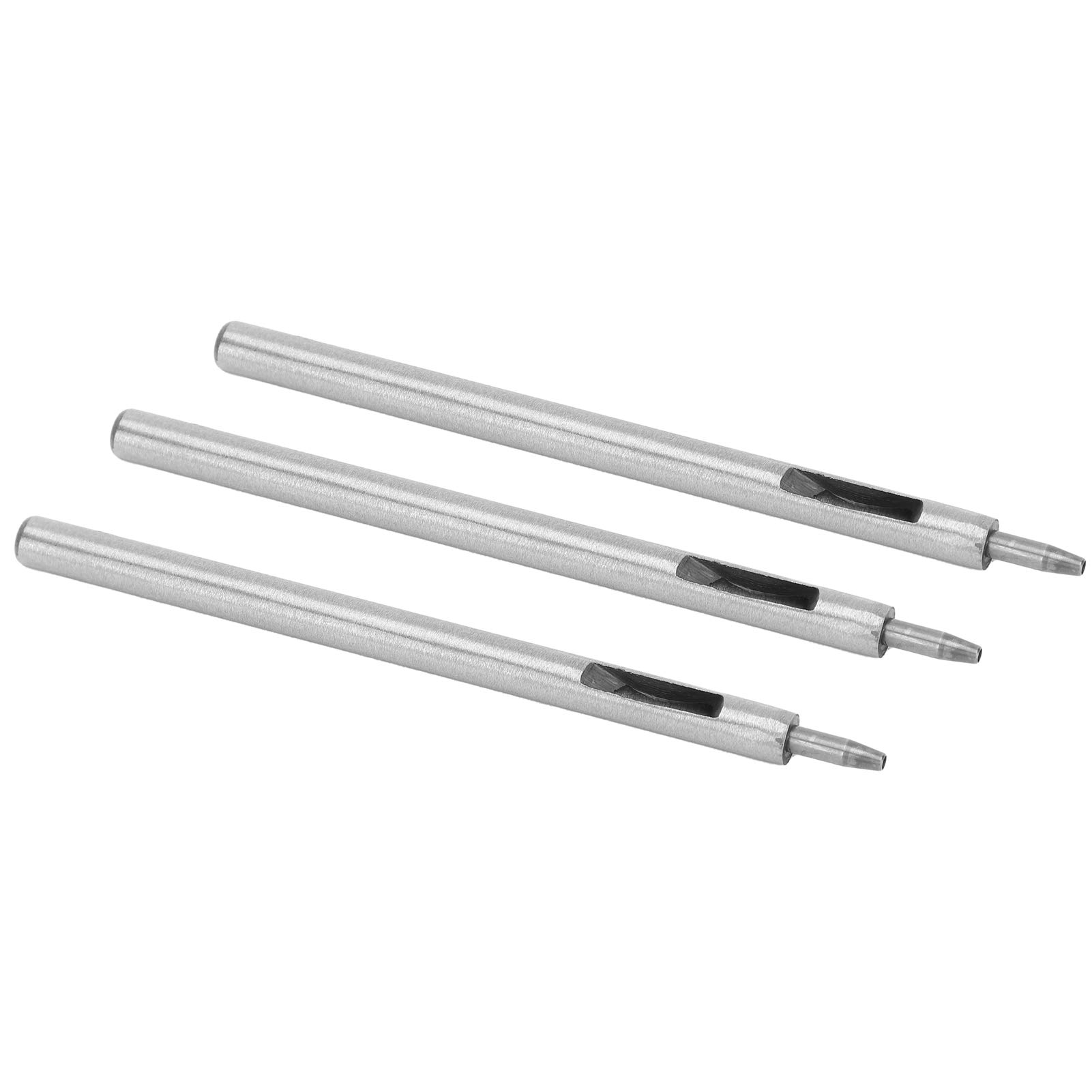 Round Hole Puncher Leather Craft Cutter Hollow Drilling for DIY Belt Tool Alloy Steel (1.5mm)