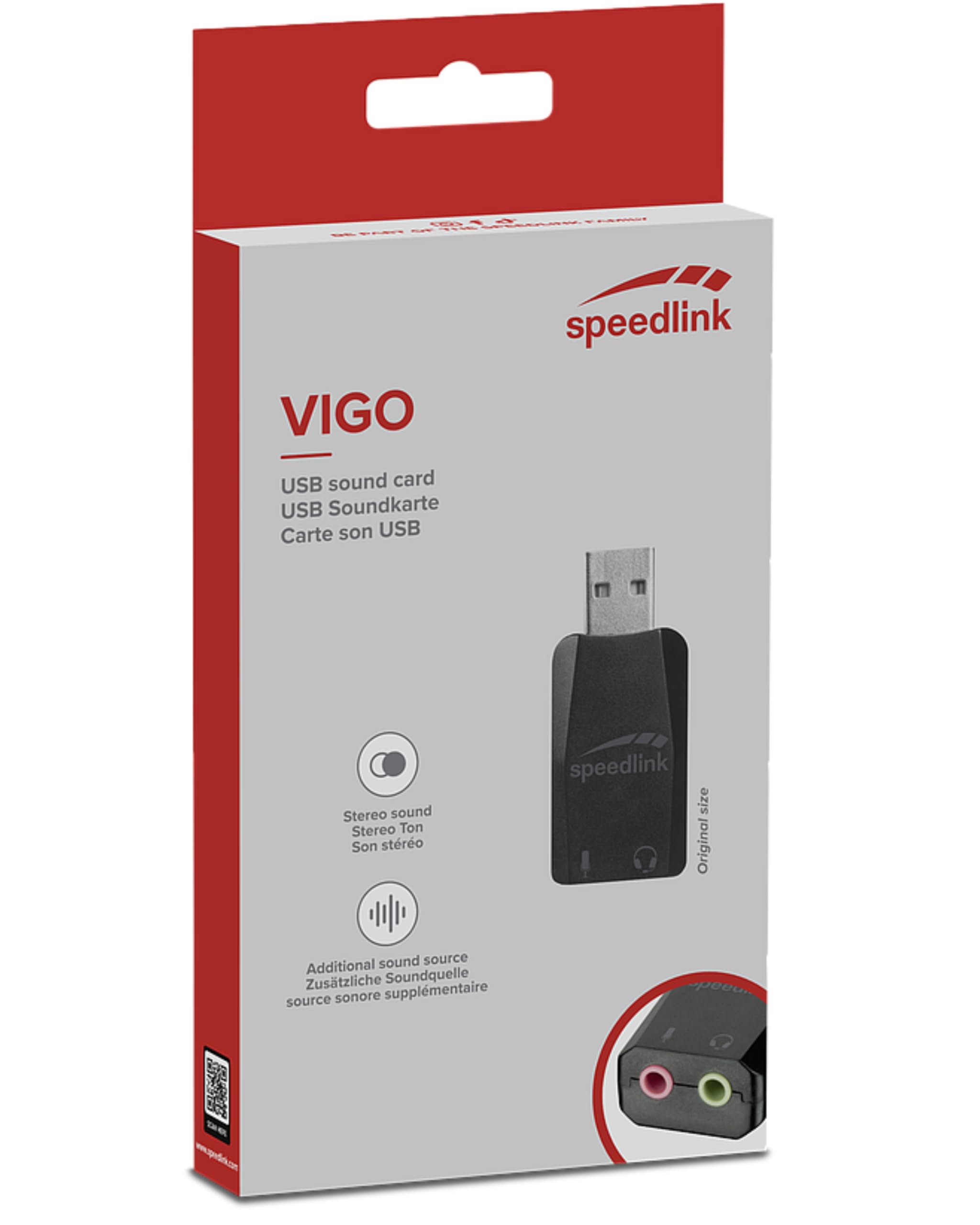 Adaptér Speed Link Vigo USB (SL 8850 BK 01