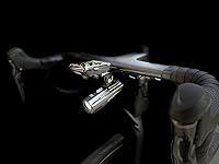 Vista 2 de Integrated Aero Handlebar Out Front Cycling Computer Road Bike Mount Compatible with Garmin, Wahoo, CatEye, and Bryton with GoPro Action Camera and