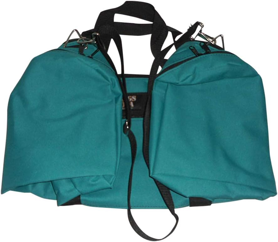 Large Triple Duffle with U Opening, Front Pocket and Two Side Compartment, Perfect Cabin Bag Made in USA.