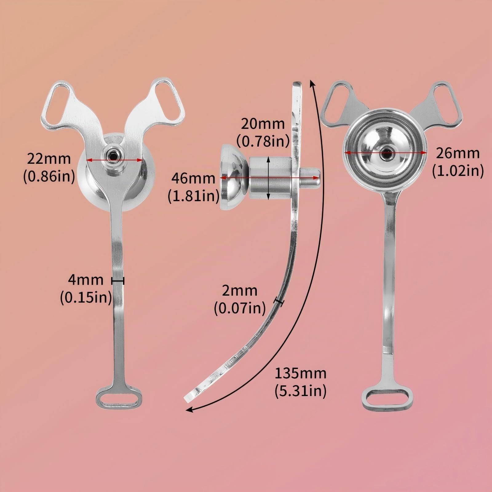 Cage de Chasteté Inversée Sex Toýs Homme Cage Chastetée avec Ceinture et Plateau pour Cathéter Chastity Cage en Acier Inoxydable pour l'Exercice du Pénis de l'Homme Cage de Pénis en Métal (A)