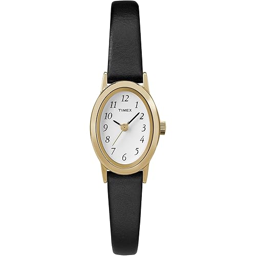 Timex Women's Cavatina Watch - TPearl Dial Gold-Tone Case