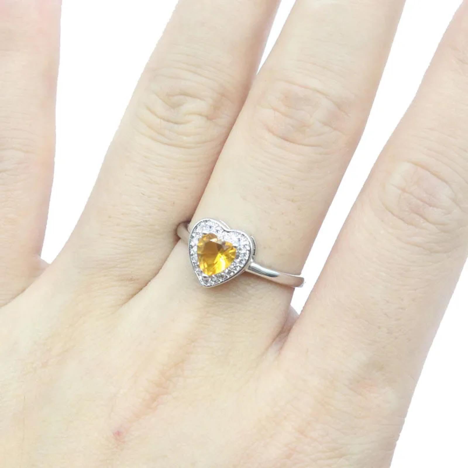 Ring Ringe Damen Bijouterie Herren 11 X 11 Mm, Schöne, Süße Goldene Citrin-Rotrubin-Damenringe Für Partys Und Den Täglichen Gebrauch, 7,5 Redbloodruby