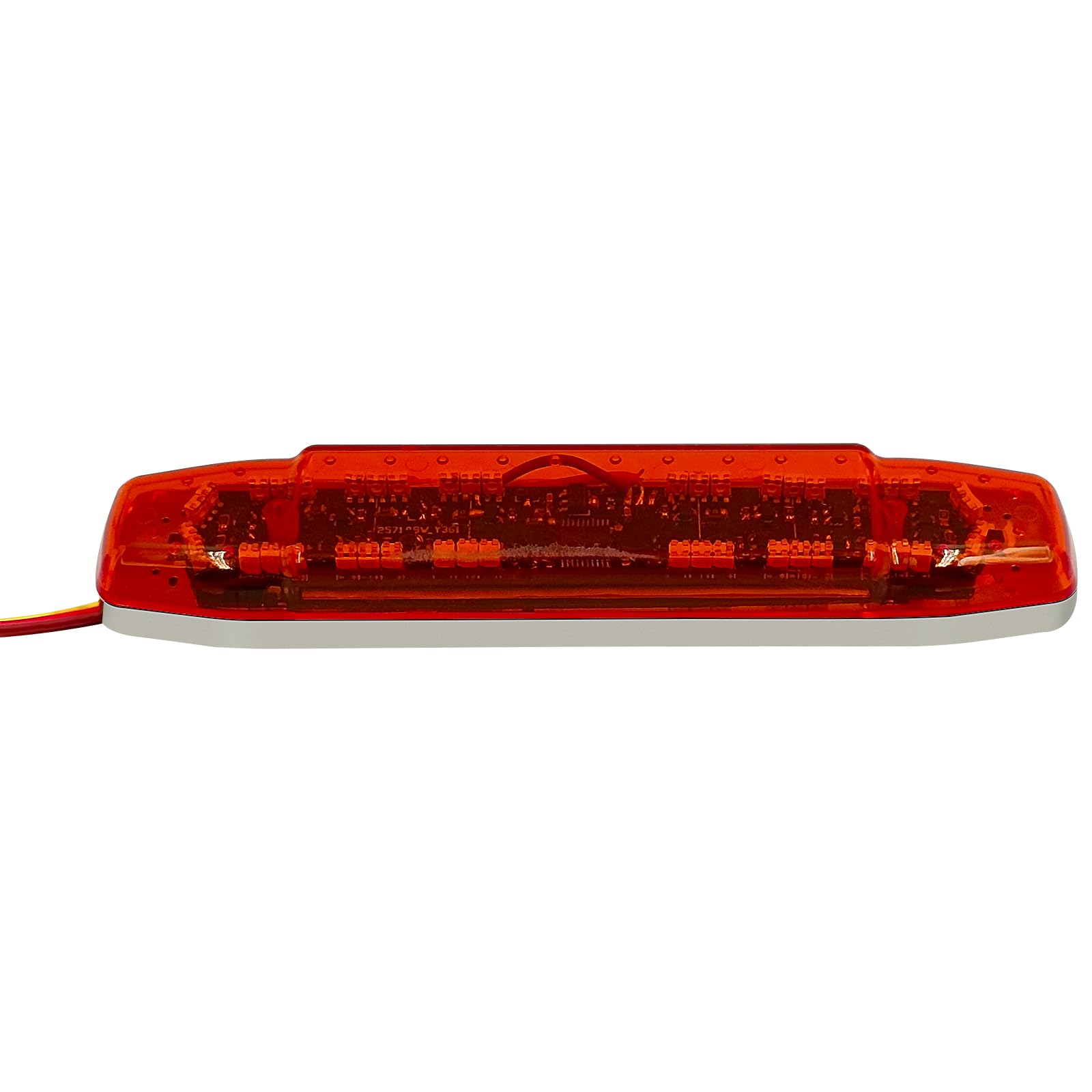 AXspeed 1/14th LED Roof Light Bar Headlight Spotlight for Tamiya FH16 750 8x4 Tow Truck Upgrade, Silver, 1/14 scale - Image 3