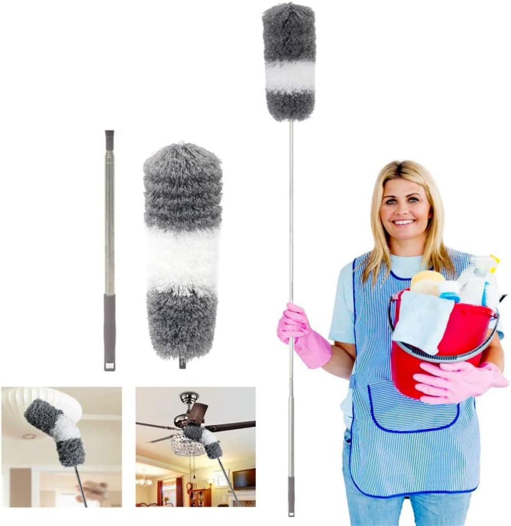 Telescoping Microfiber Duster,Ceiling Fan Duster