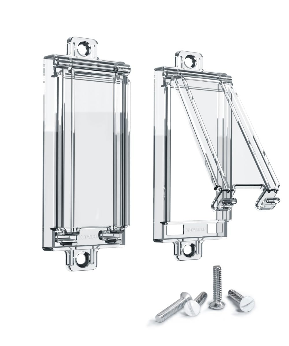 Light Switch Guard, ILIVABLE Child Proof Rocker Switch